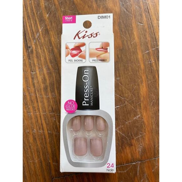 Bundle (2) Impress Tweetheart,Kiss Sticky Sweet Press On Manicure Nails - Picture 6 of 6
